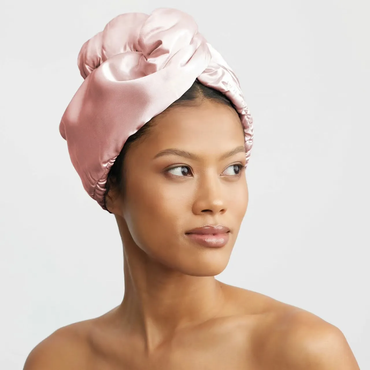 Kitsch Satin Wrapped Hair Towel