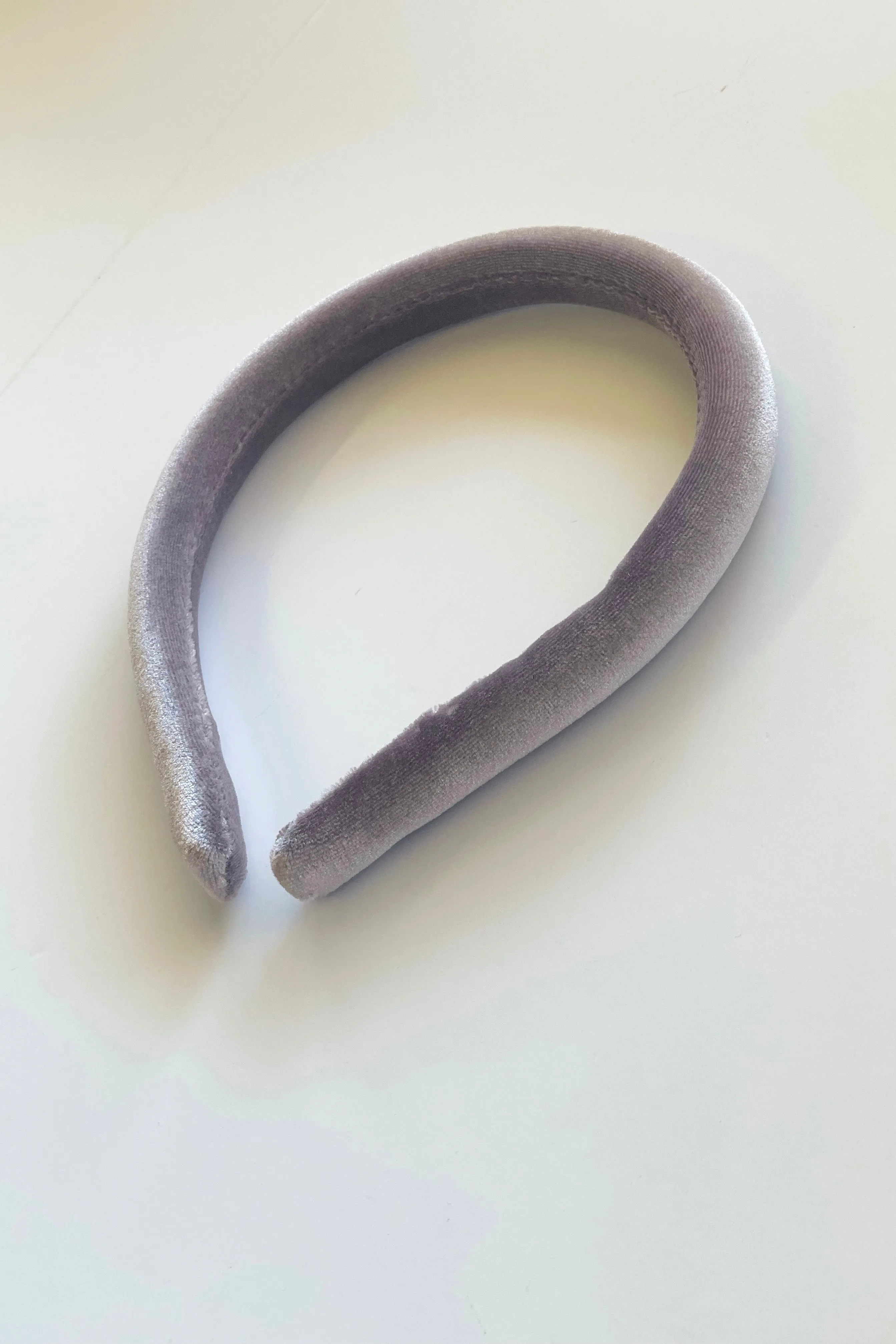 Lavender Padded Velvet Headband