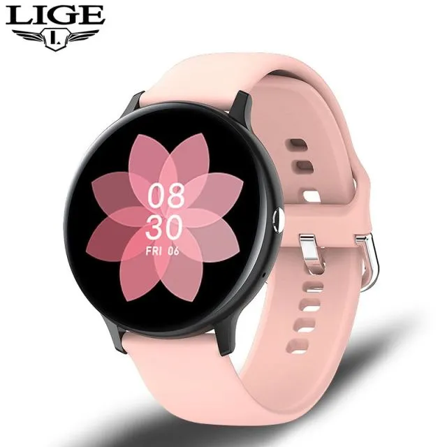 LIGE 2021 New Bluetooth Call Full Touch Screen SmartWatch