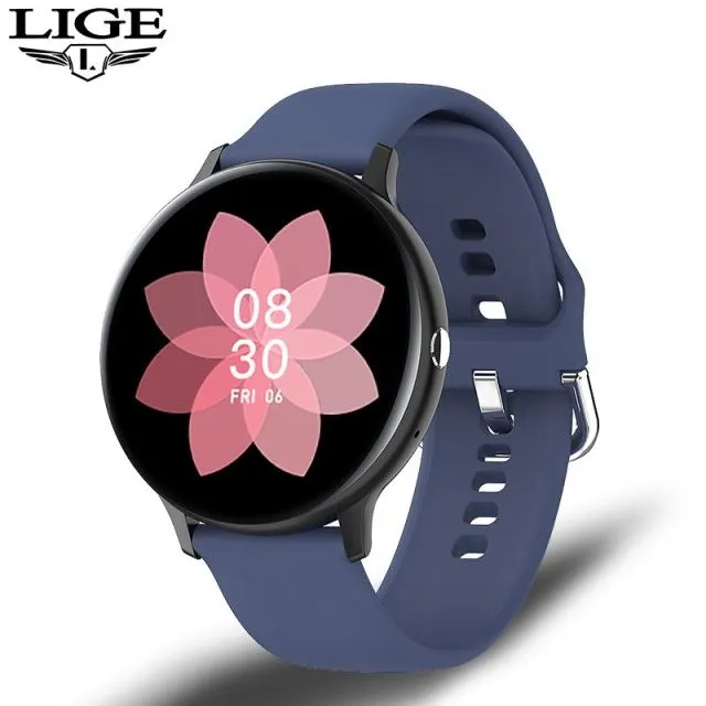 LIGE 2021 New Bluetooth Call Full Touch Screen SmartWatch