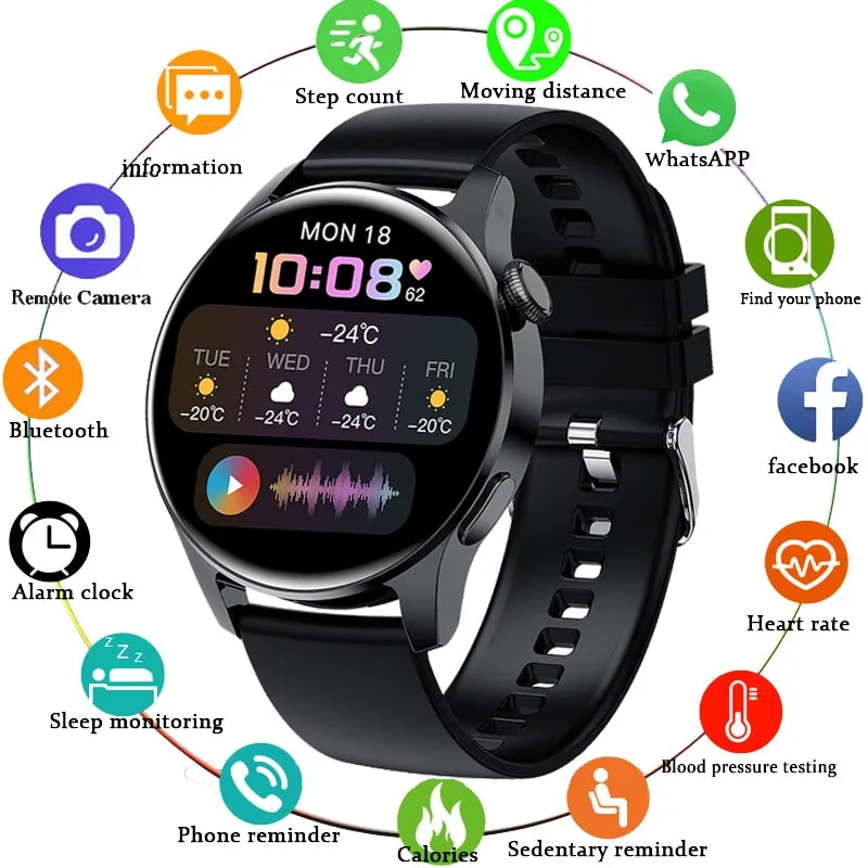 LIGE 2021 New IP67 Men's Bluetooth Call SmartWatch