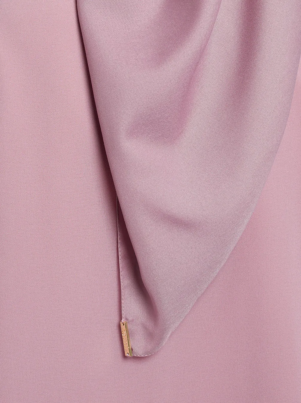 LIGHT VOILE SCARF PLAIN MAUVE