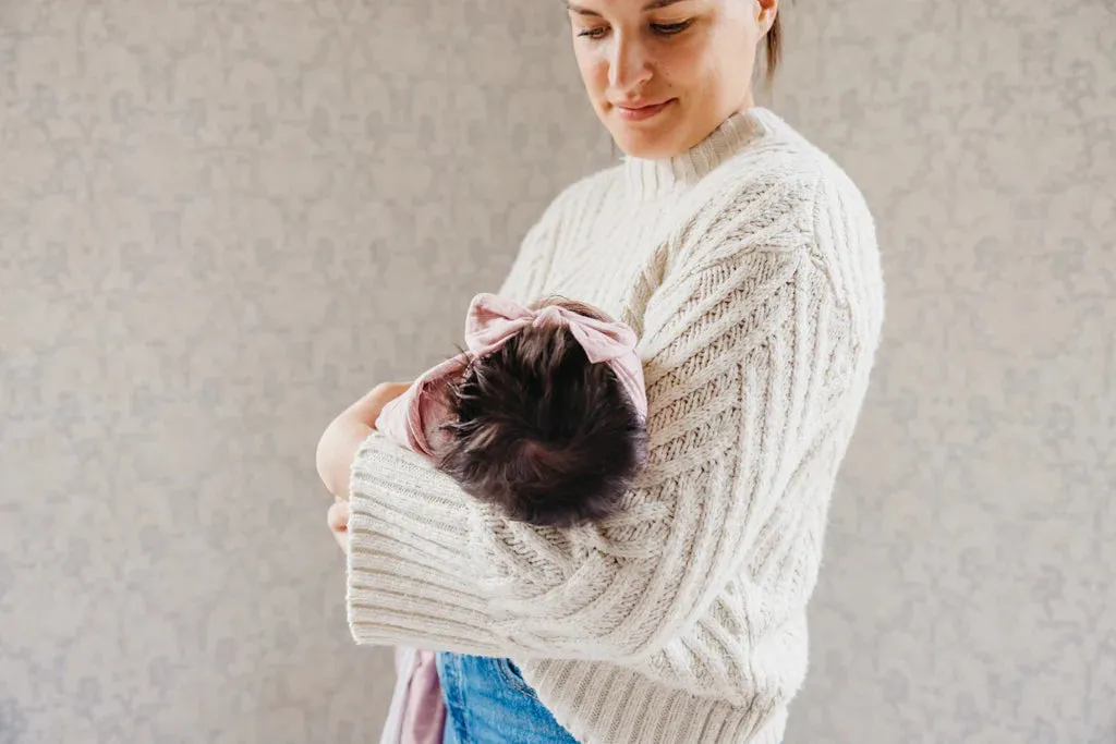 Maeve Knit Headband Bow