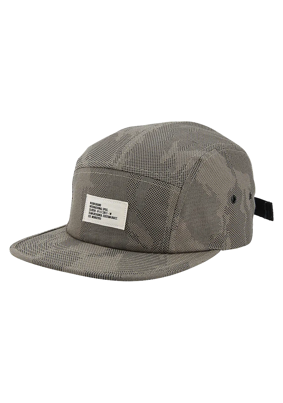 Miguel Strapback Hat - Olive Dot Camo