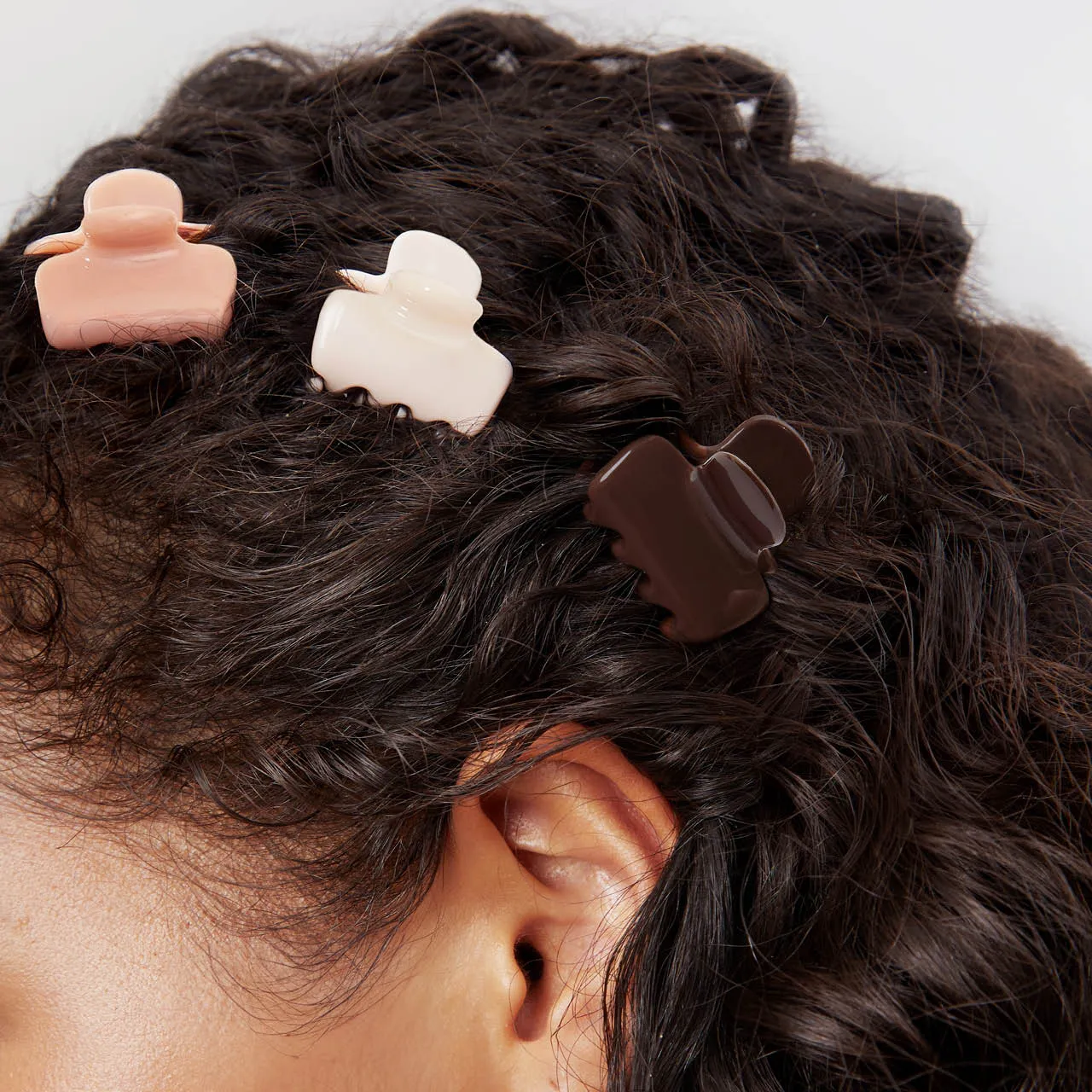 Mini Cloud Clips 8pc Set - Rosewood