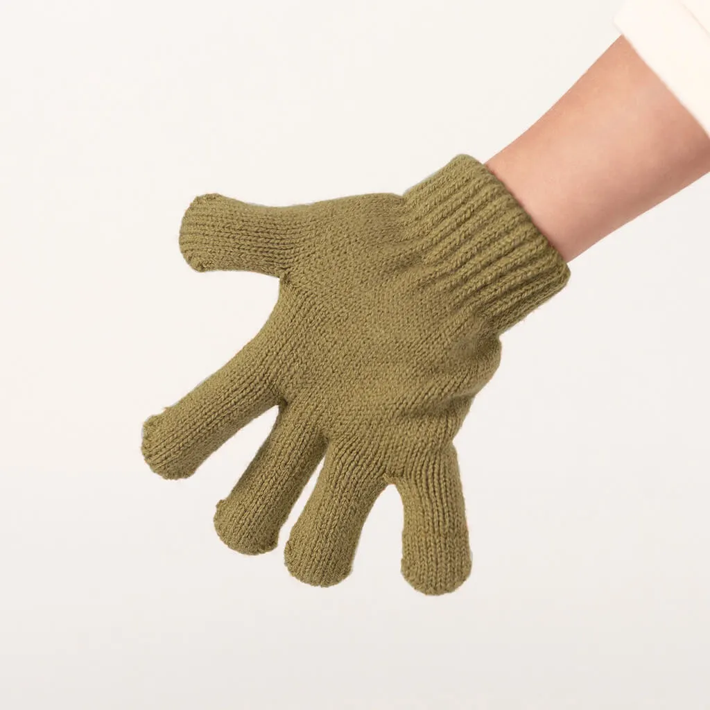 Organic Gloves - Olive