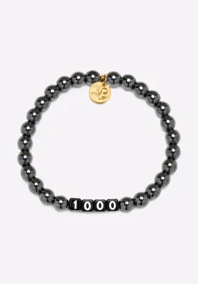 Peloton x Little Words Project 1000 Milestone Bracelet