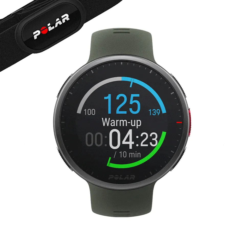 Polar Vantage V2 Green with H10 Heart Rate Sensor