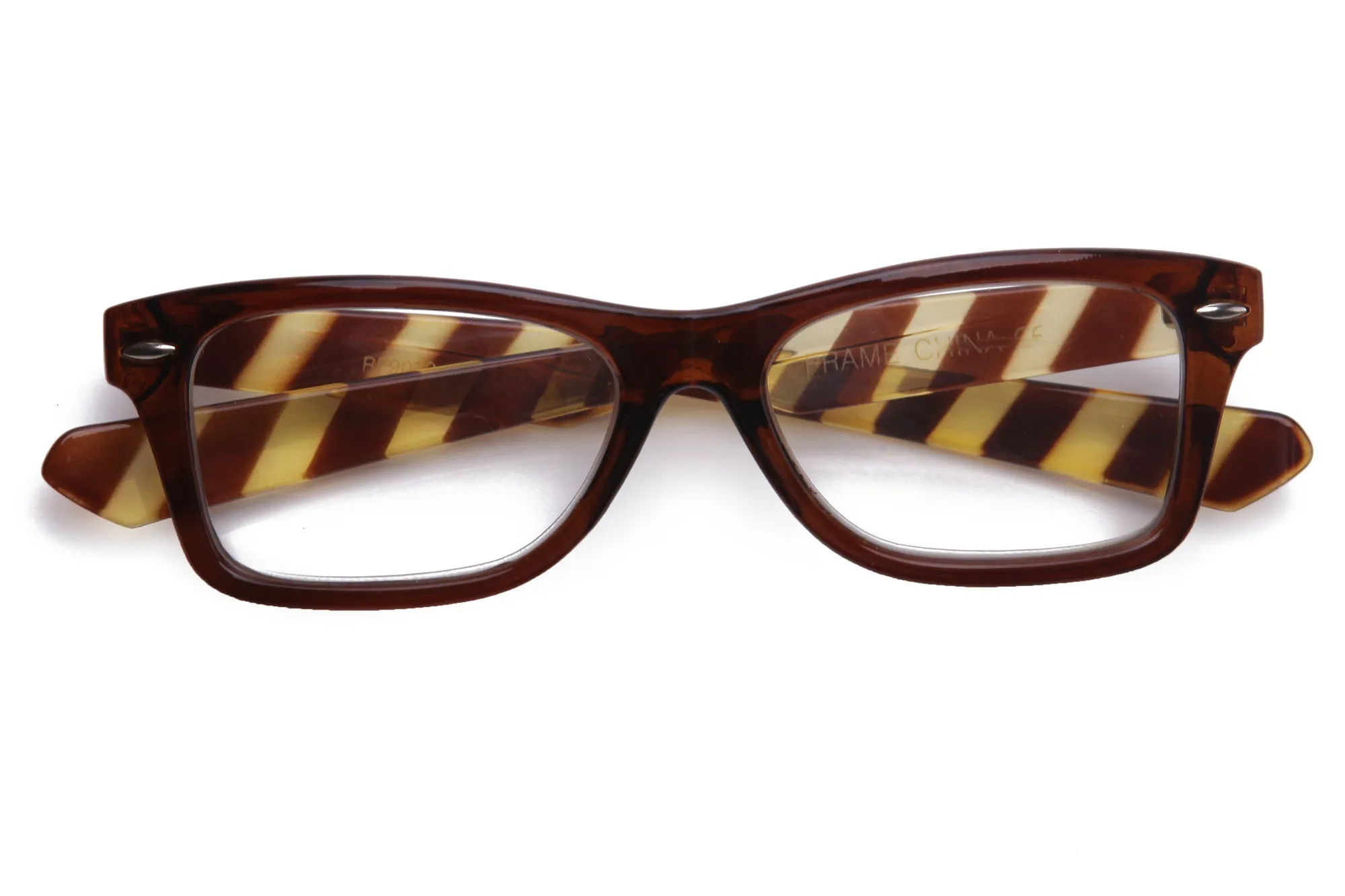 "Adrift" Translucent Two Tone Reading Glasses