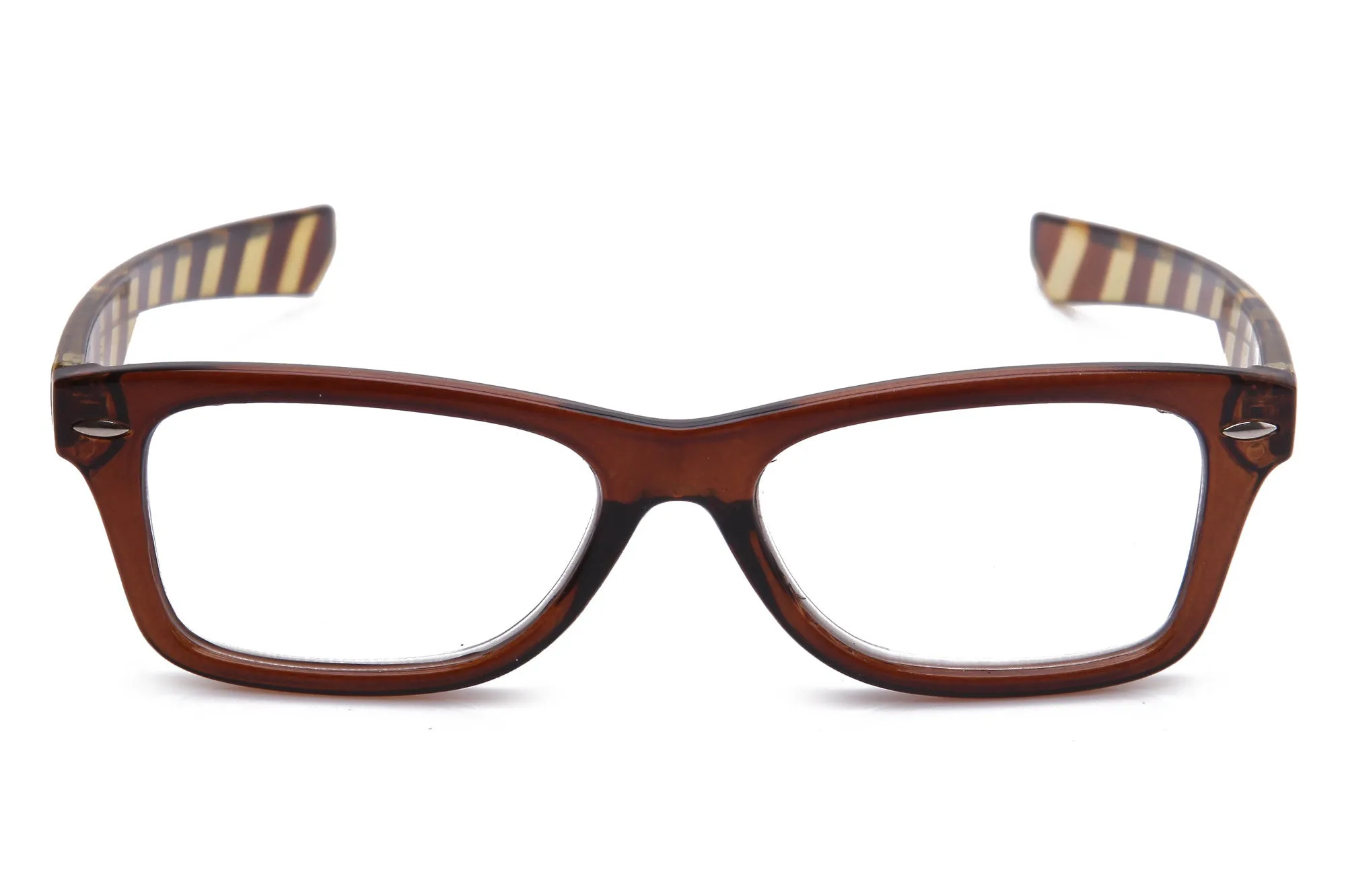 "Adrift" Translucent Two Tone Reading Glasses