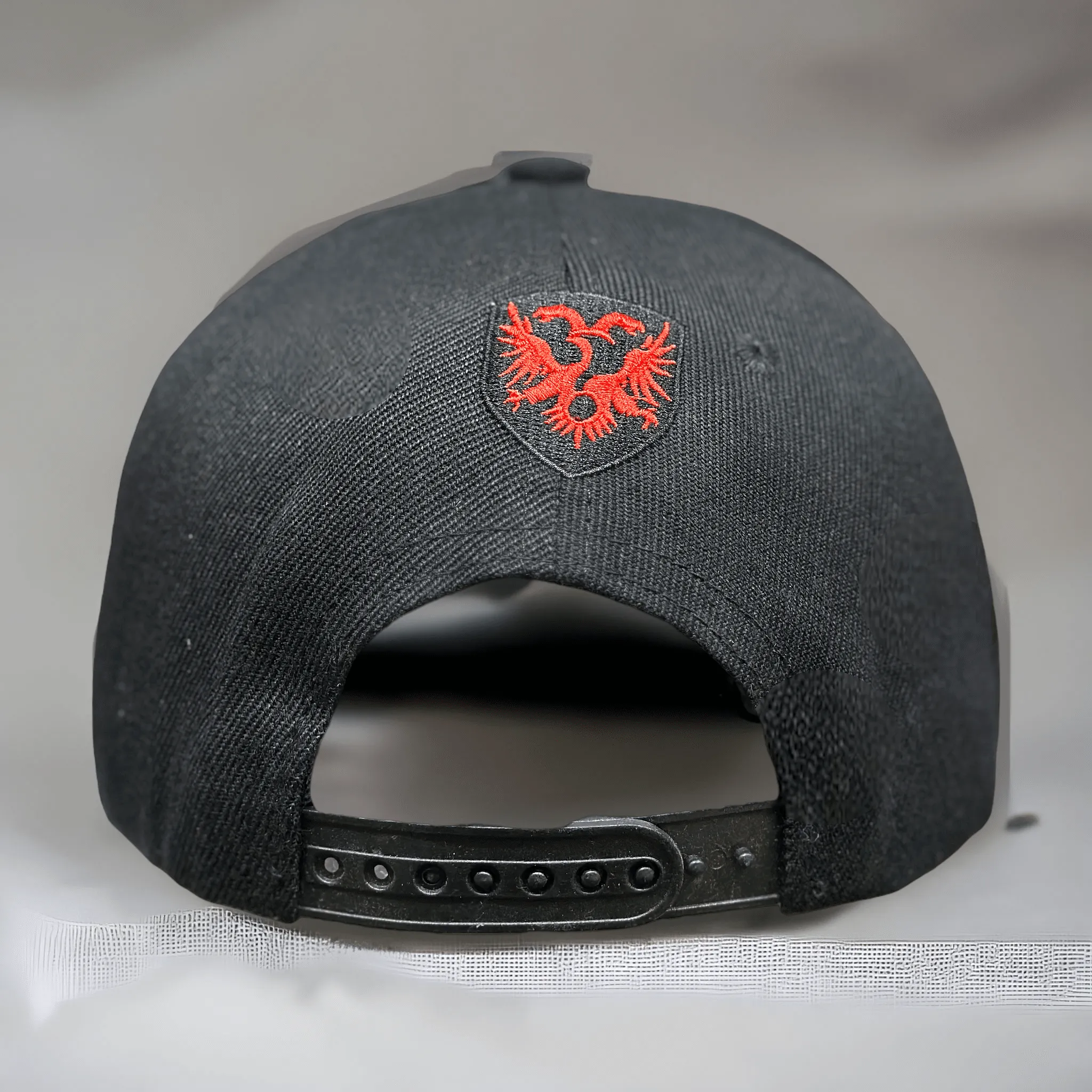 Red Bohica Signature Flat Brim/Snap Back Hat