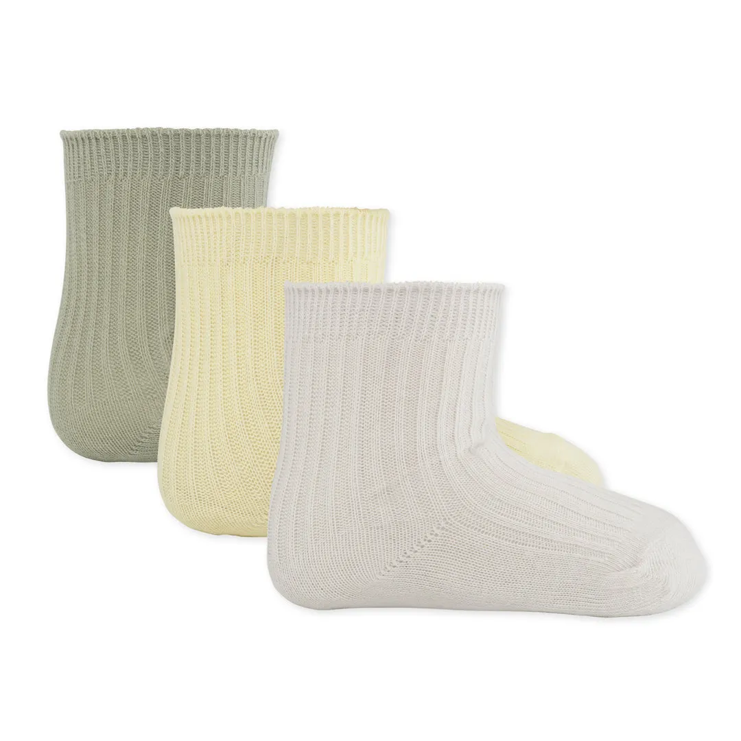 Rib Socks 3-Pack