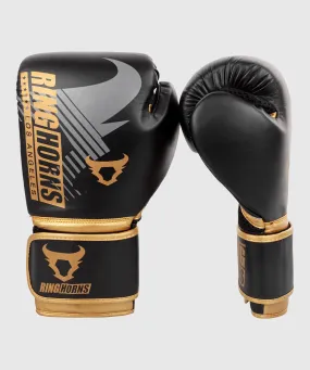 Ringhorns Charger MX Boxing Gloves - Black/Gold