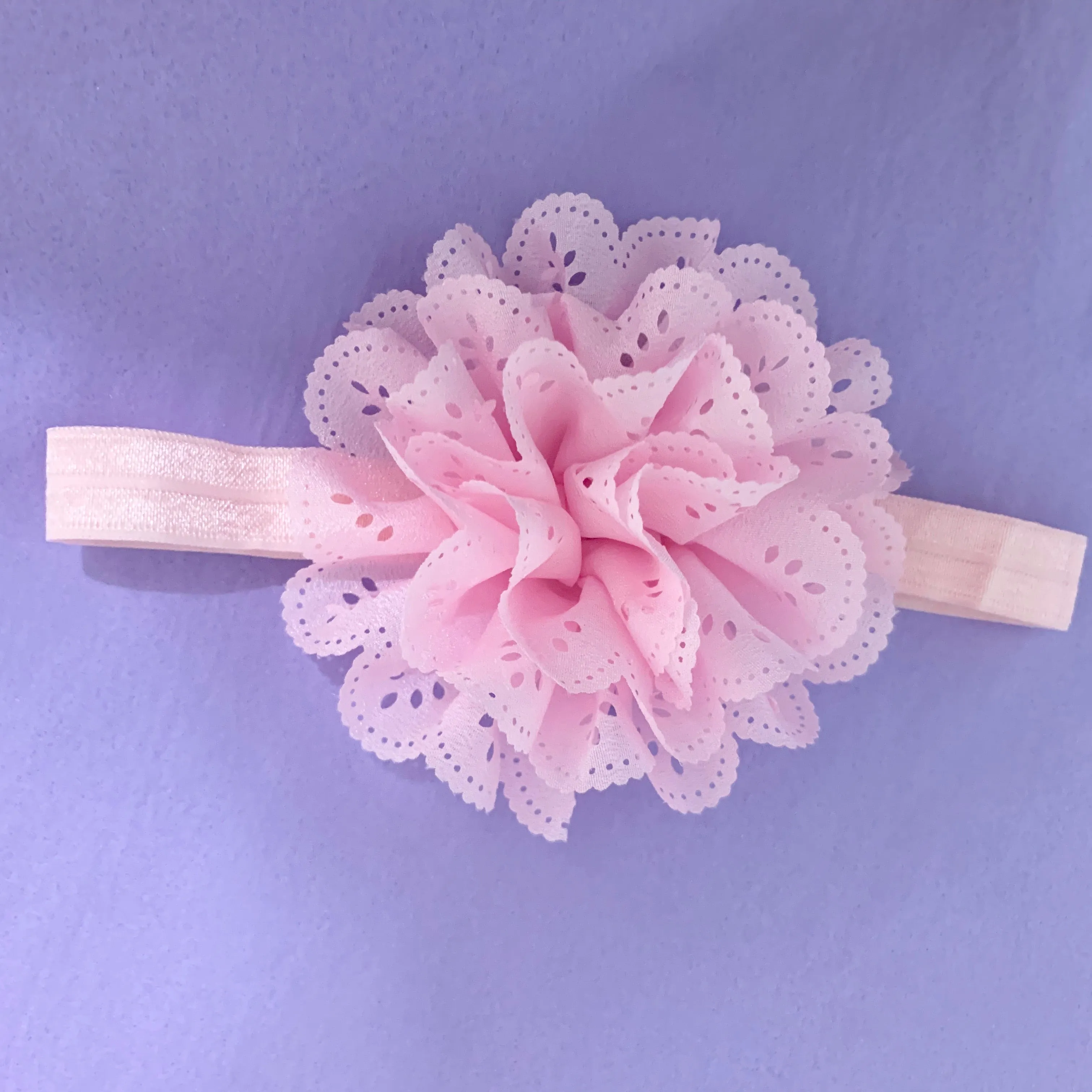 set of 6 flower headband