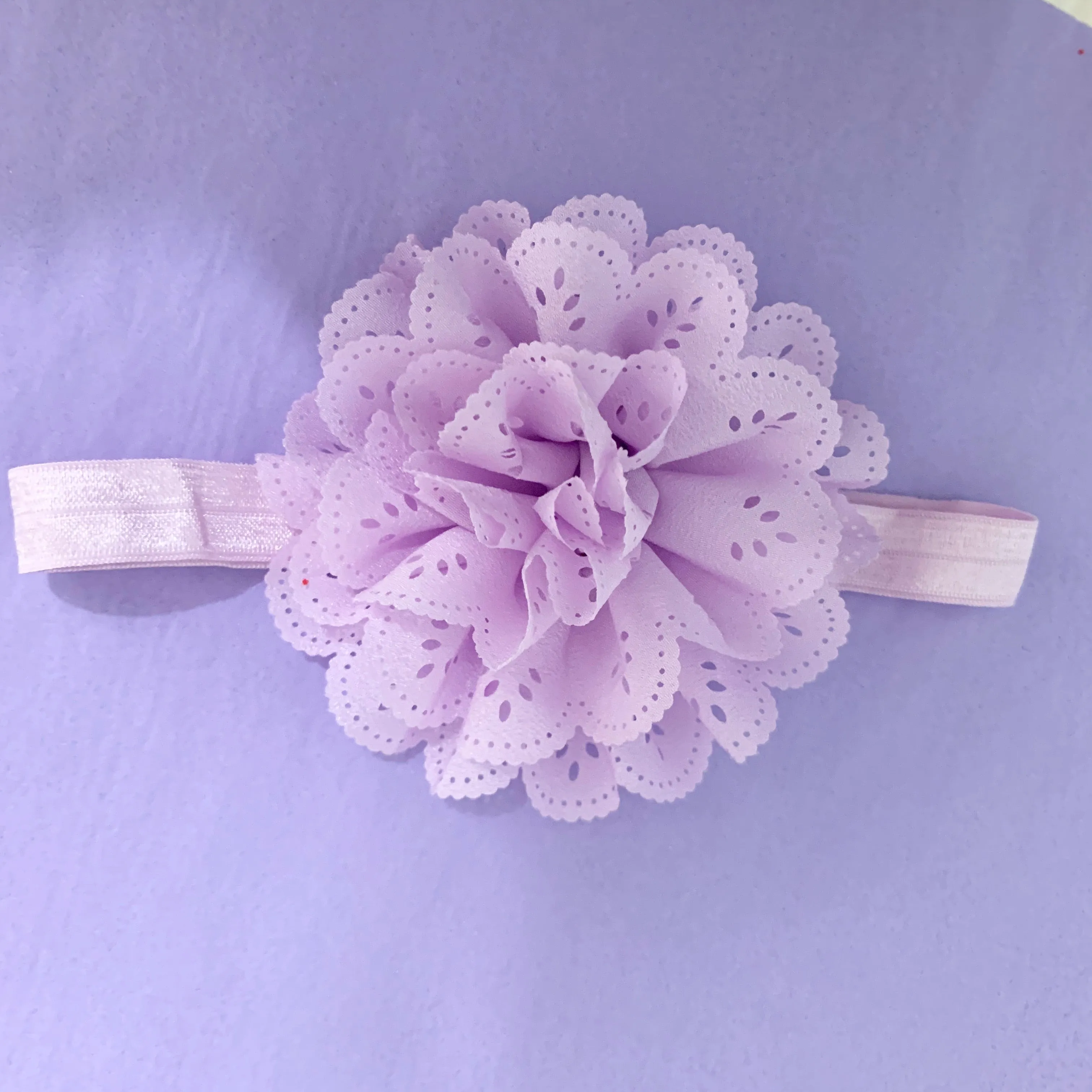 set of 6 flower headband