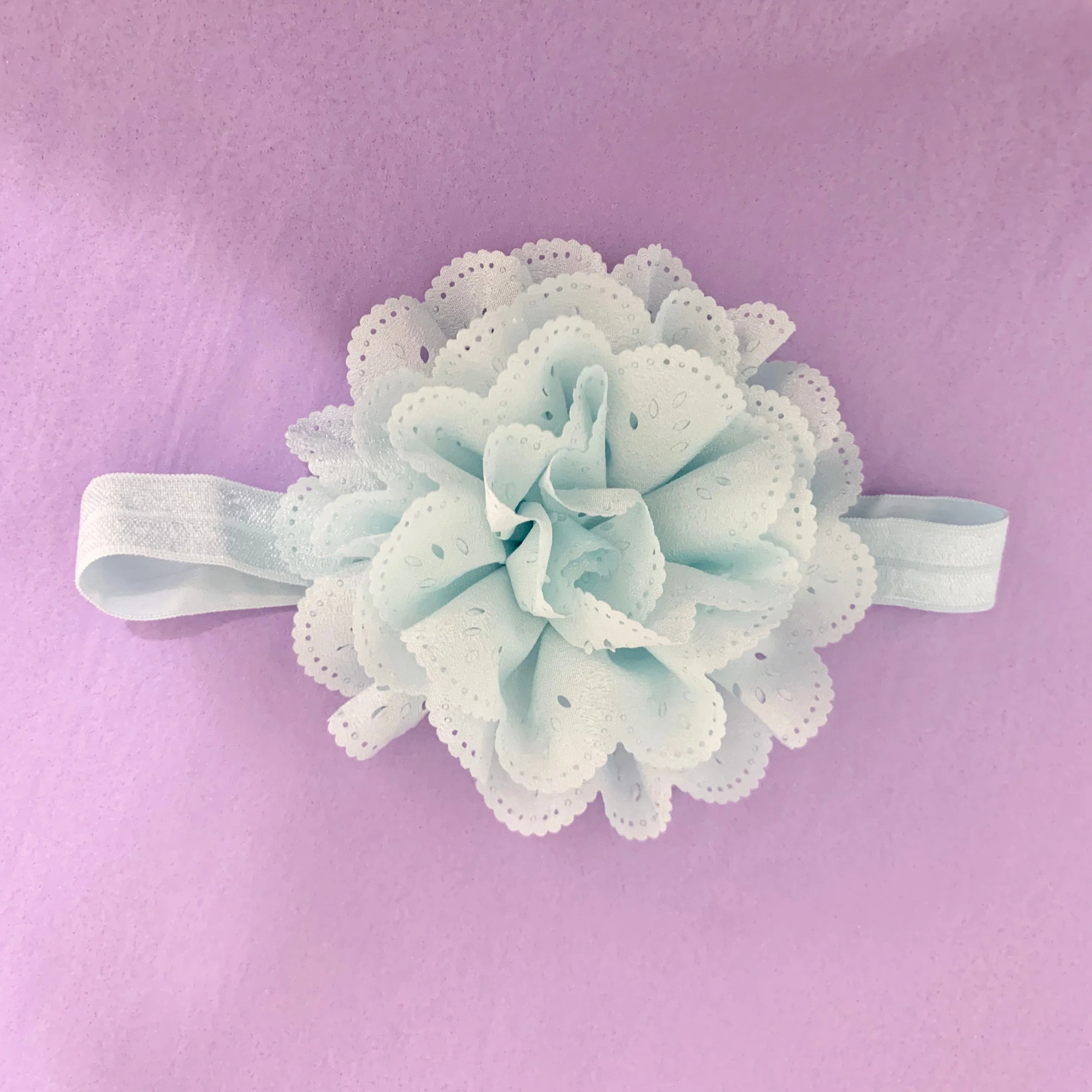 set of 6 flower headband