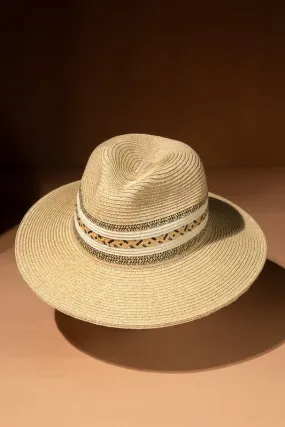 Southwestern Band Panama Hat