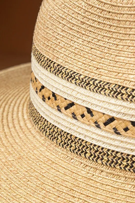 Southwestern Band Panama Hat