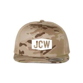 Structured Camo Trucker Hat