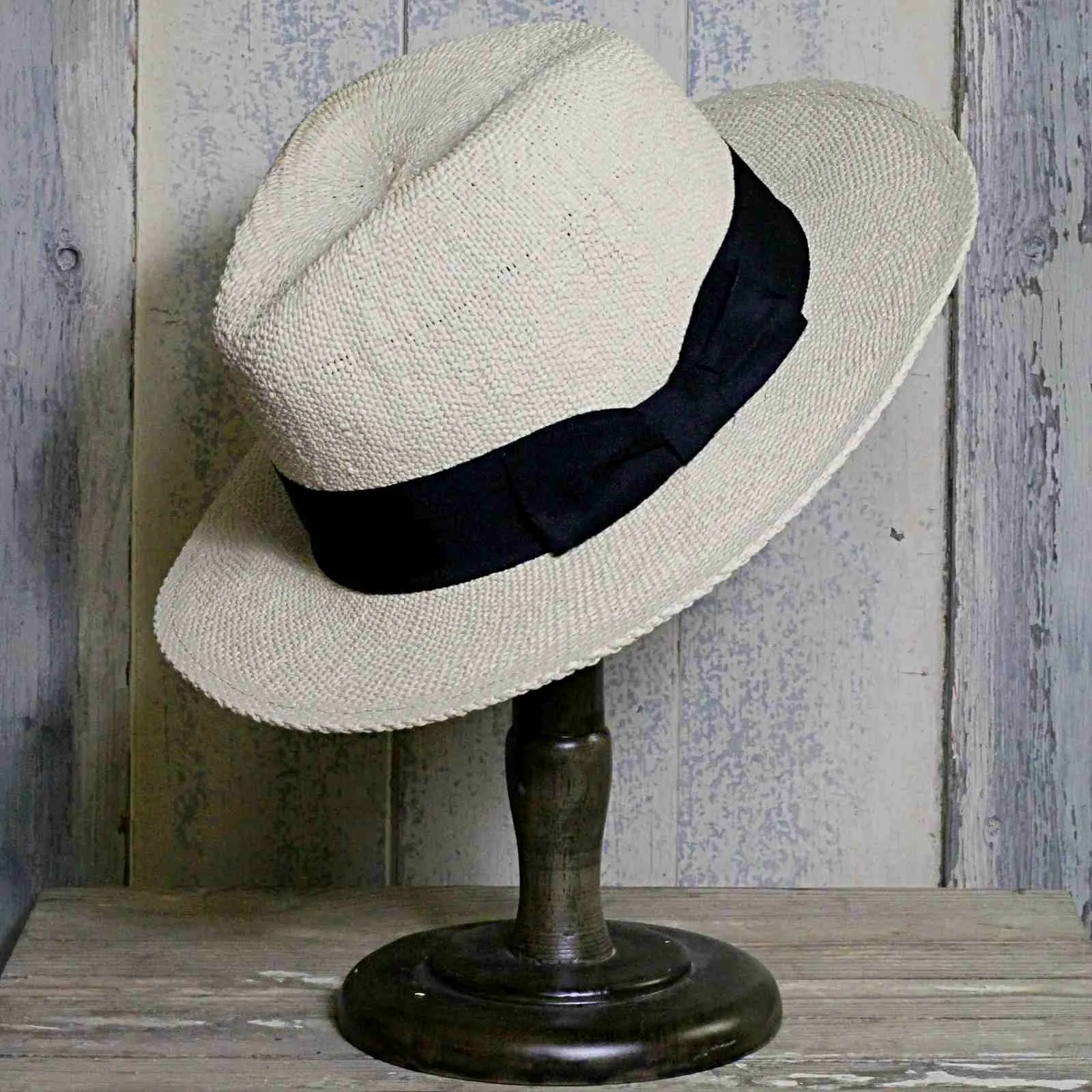 Sun Hat - Panama with Black band