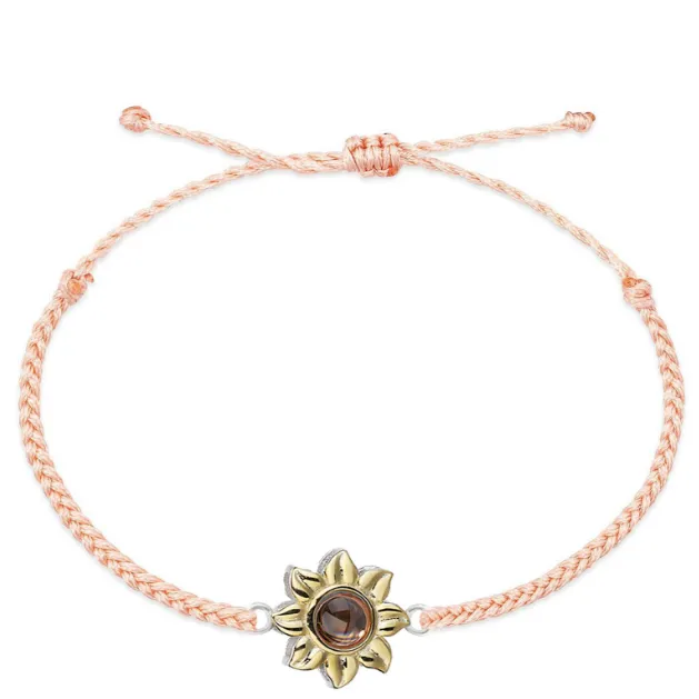 Sunflower Photo Bracelet