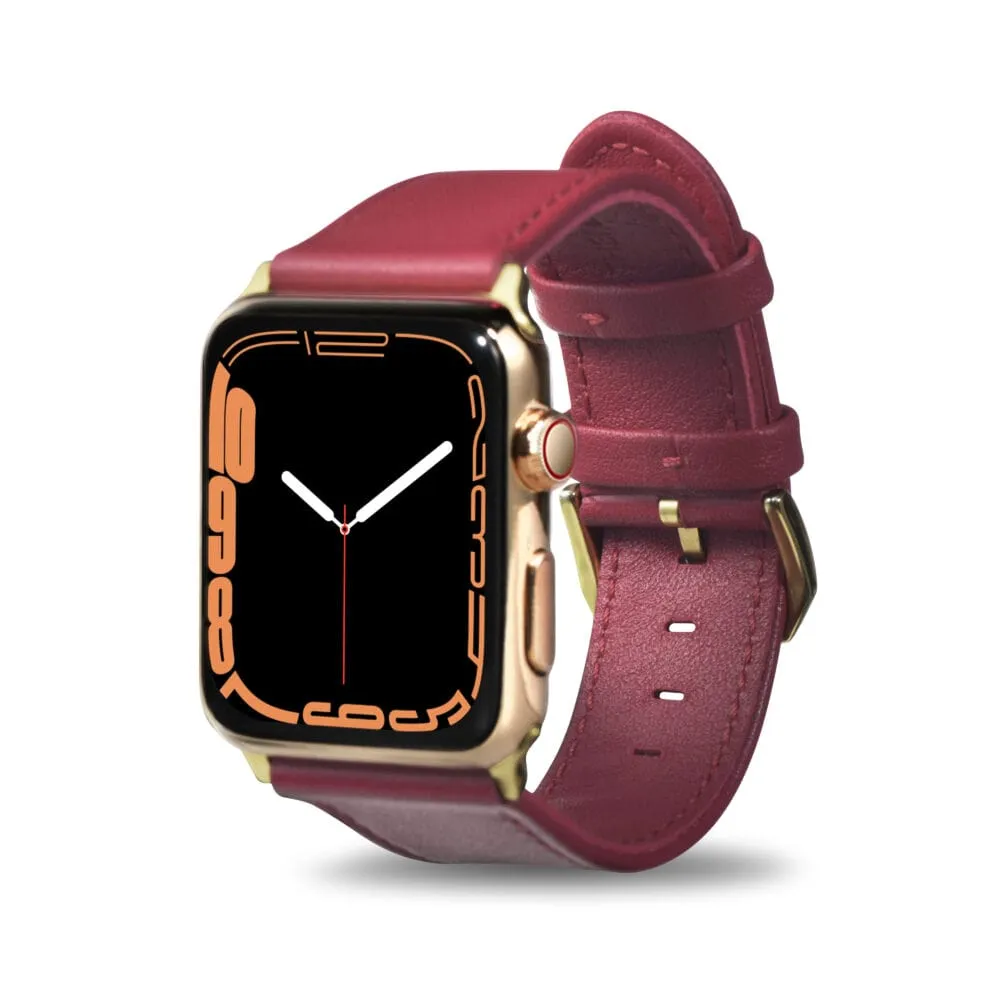 THE PERSONAL PRINT Nappa Leather Watch Band