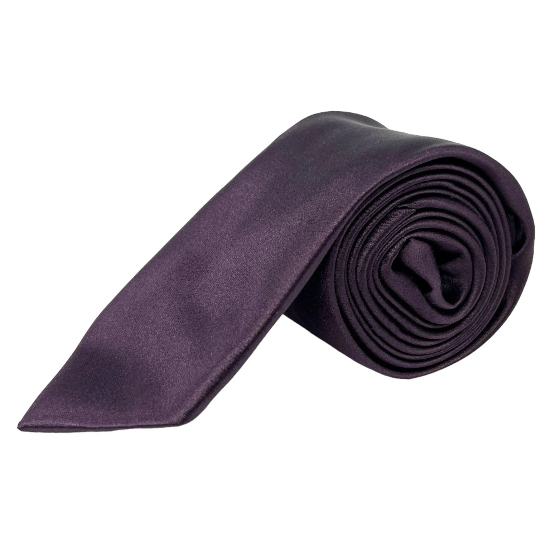 THEORY Silk Tie - Plum