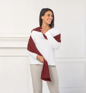 Threshold Utility Scarf - Deep Maroon