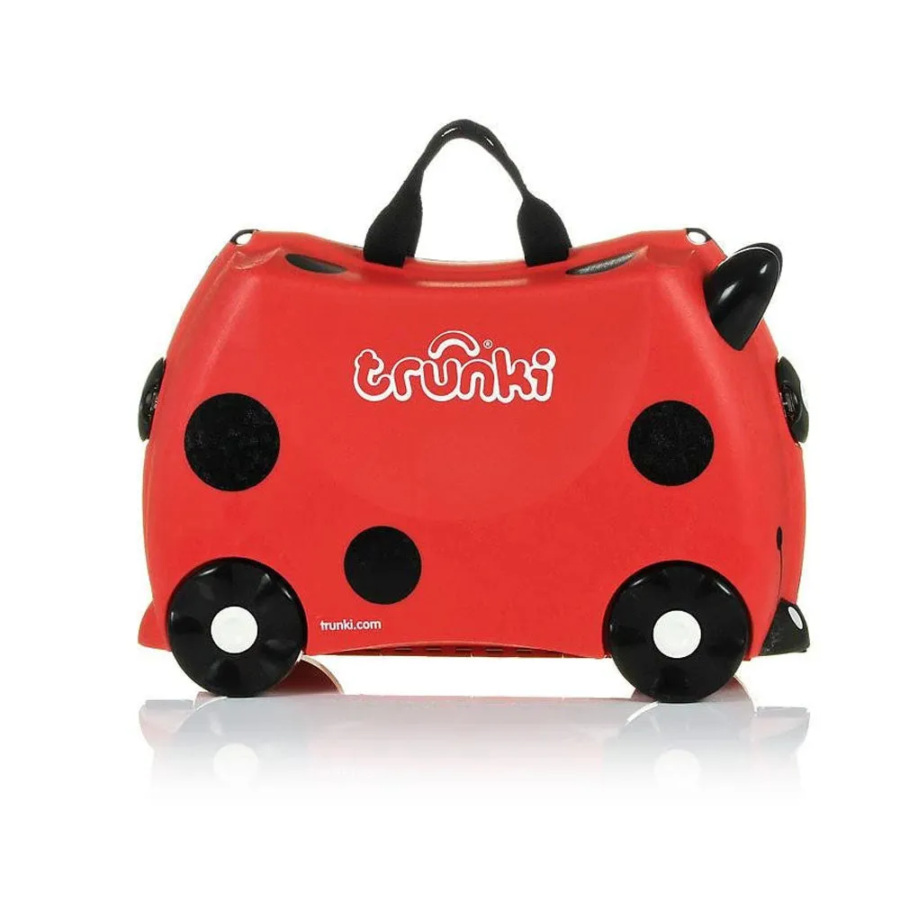 Trunki original innovative Ride On Suitcase for kids age 3  Harley Ladybug