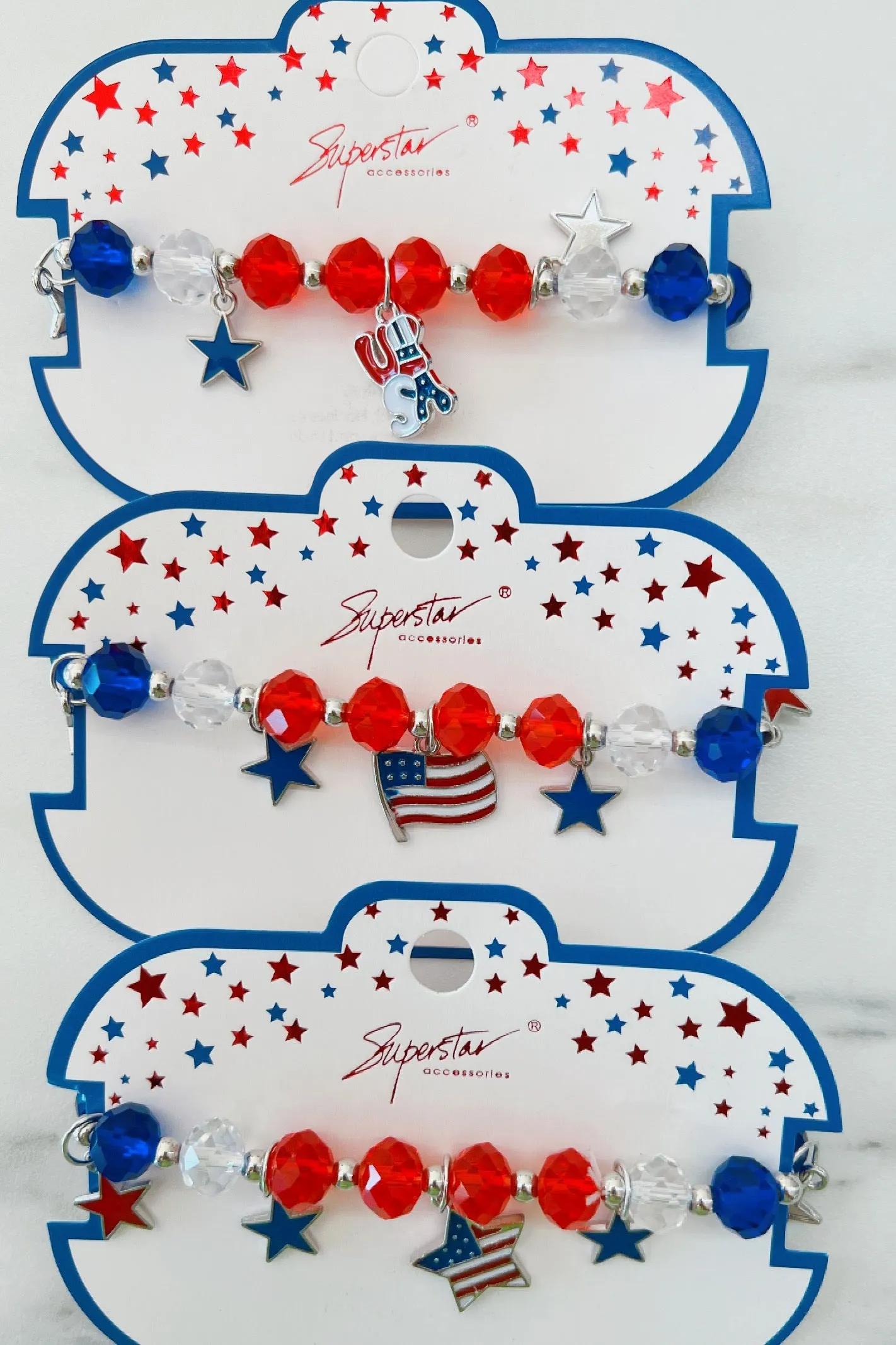 USA charm bracelet