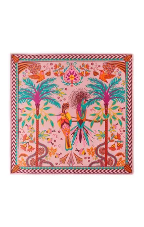 Wild Magic India medium Scarf - Rose Wild