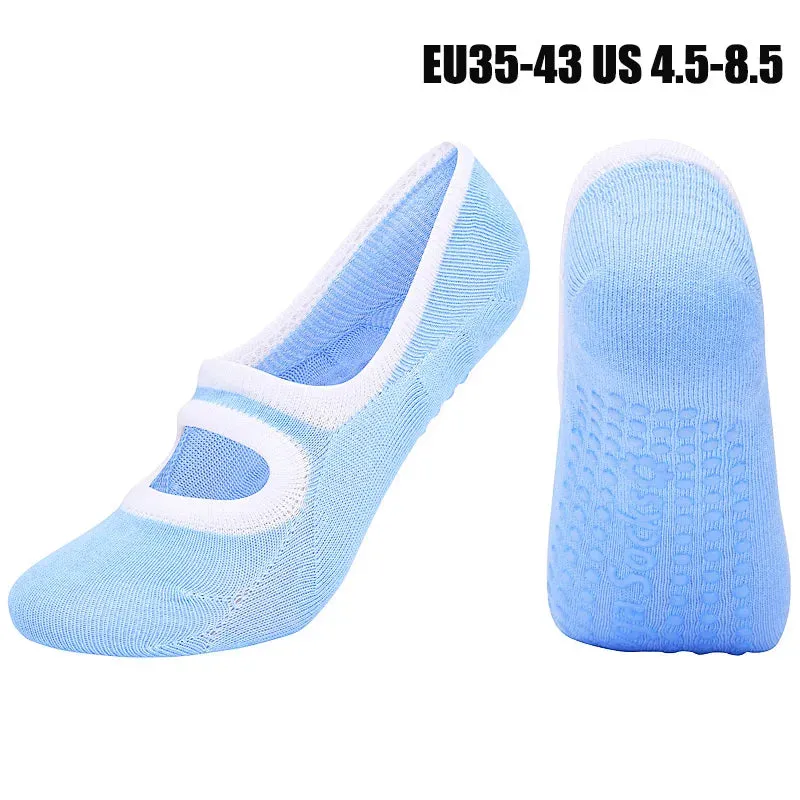 Women High Quality Pilates Socks Anti-Slip