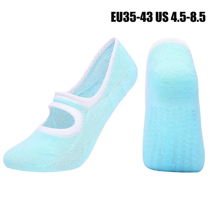 Women High Quality Pilates Socks Anti-Slip