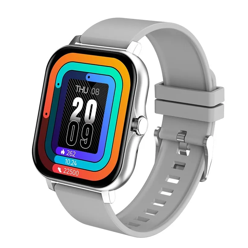 Women Smart watch Men 1.69 Colour Screen Full touch Fitness Tracker Men Call Smart Clock Ladies For Android IOS BOX