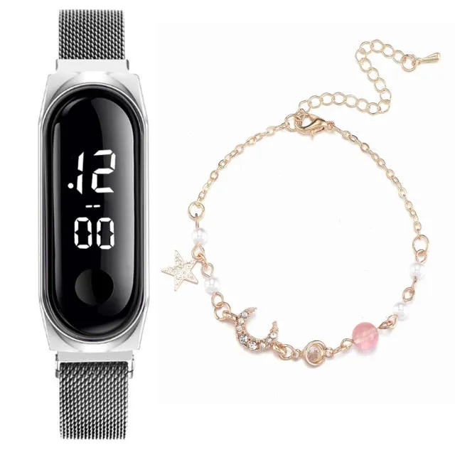 Women's Bracelet  Digital Watch