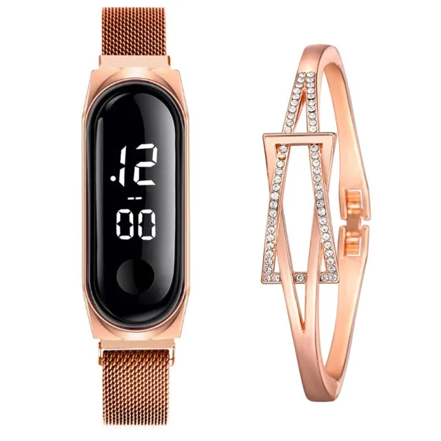 Women's Bracelet  Digital Watch