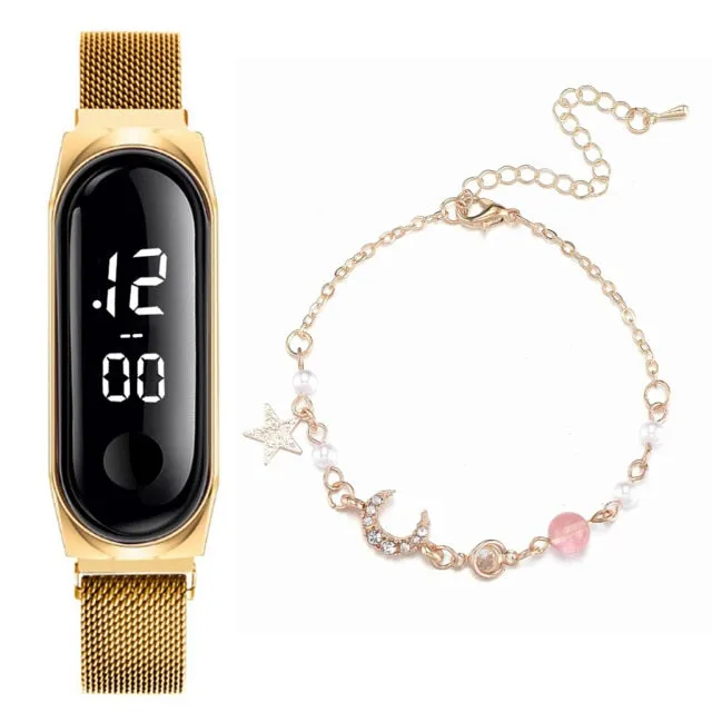 Women's Bracelet  Digital Watch